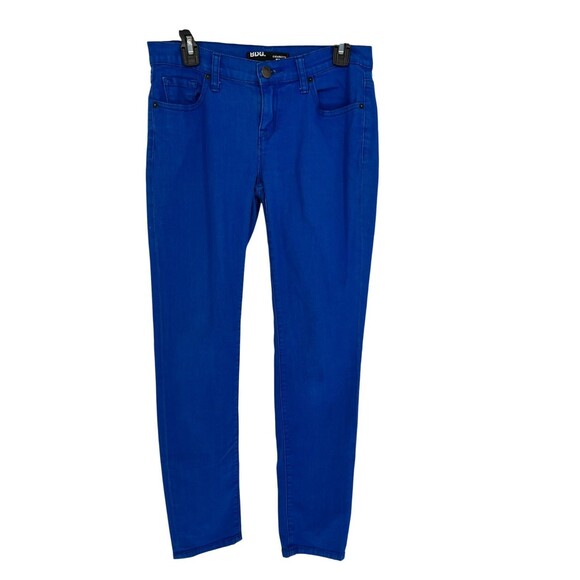 BDG Pants Women's Size 29 x 30 Blue Cigarette Mid Rise Cotton Blend - Picture 1 of 6